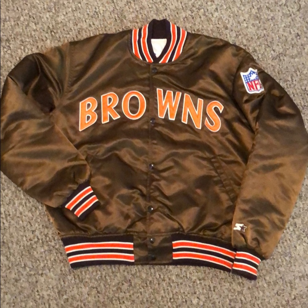 Authentic PRO LINE Starter Jacket (Browns)